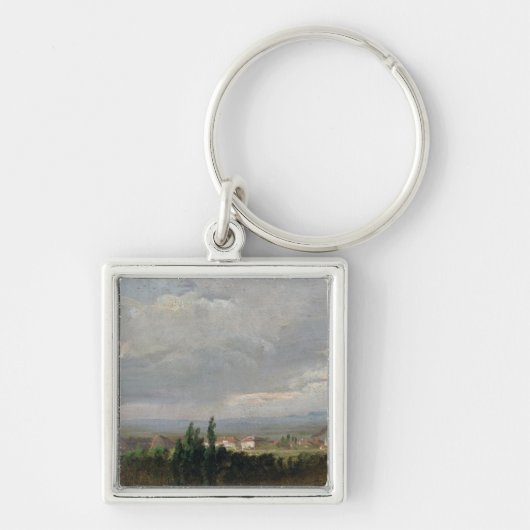 Thunderstorm Near Dresden, 1830 Sleutelhanger (Voorkant)