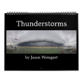 Thunderstorm Photography Calendar Kalender (Hoes)