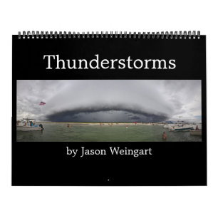 Thunderstorm Photography Calendar Kalender