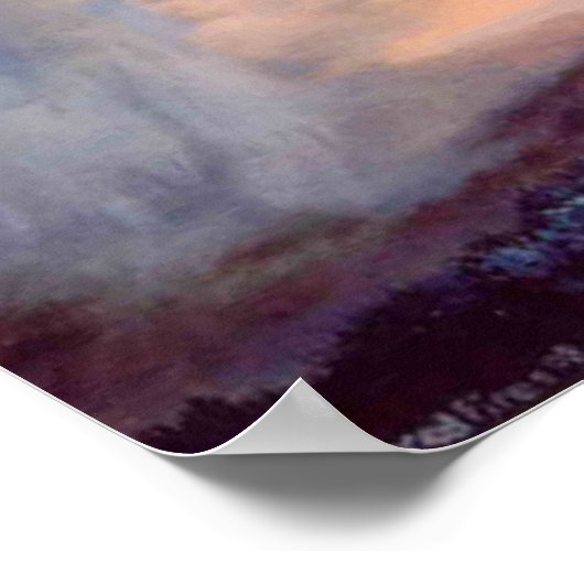 Thunderstorm Quail Poster (Hoek)