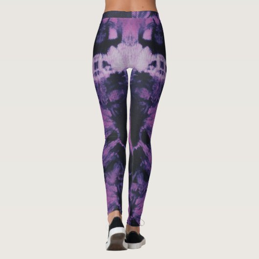 ThunderStorm retro  Tie Dye Leggings (Achterkant)