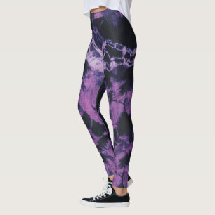 ThunderStorm retro  Tie Dye Leggings