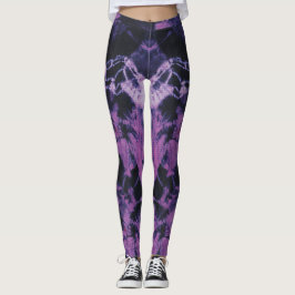ThunderStorm retro  Tie Dye Leggings