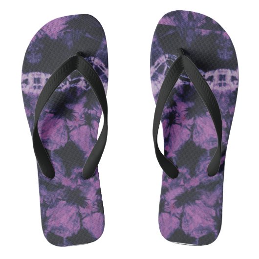 ThunderStorm retro  Tie Dye Teenslippers (Voetbed)