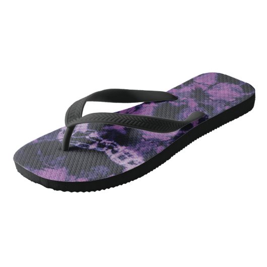 ThunderStorm retro  Tie Dye Teenslippers (Schuin)