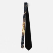 Thunderstorm Tie/Krawatte mit Blitzd Stropdas (Achterkant)
