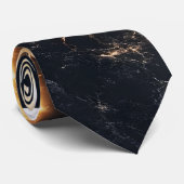 Thunderstorm Tie/Krawatte mit Blitzd Stropdas (Opgerold)