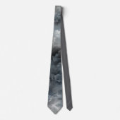 Thunderstorm Tie/Krawatte mit Blitzd Stropdas (Voorkant)
