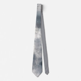 Thunderstorm Tie/Krawatte mit Blitzd Stropdas