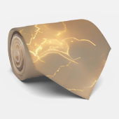 Thunderstorm Tie/Krawatte mit Blitzd Stropdas (Opgerold)
