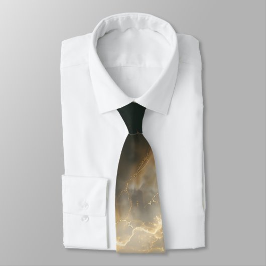 Thunderstorm Tie/Krawatte mit Blitzd Stropdas (Gebonden)
