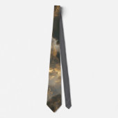 Thunderstorm Tie/Krawatte mit Blitzd Stropdas (Voorkant)