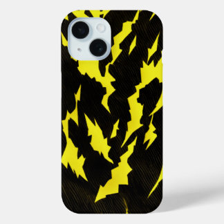 Thunderstrike bontontwerp iPhone 15 case