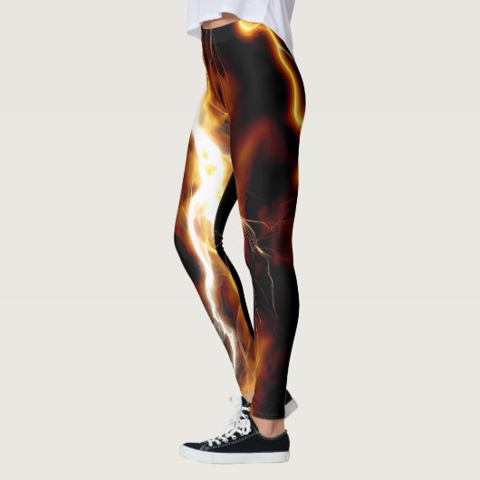 Thunderstrike Glow Yoga Leggings (Links)