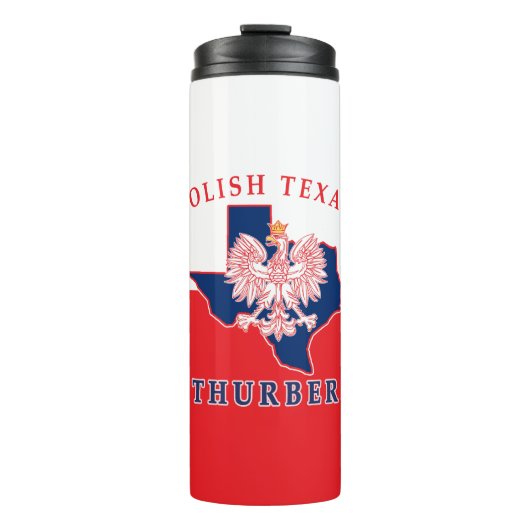 Thurber Poland Texan Thermosbeker (Voorkant)