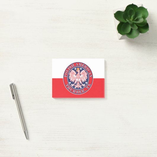 Thurber Texas Poolse Amerikaanse adelaar Post-it® Notes (Kantoor)
