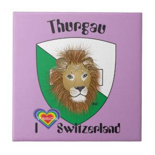 Thurgau Schweiz Fliese Tegeltje