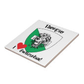 Thurgau Schweiz Fliese Tegeltje (Zijkant)