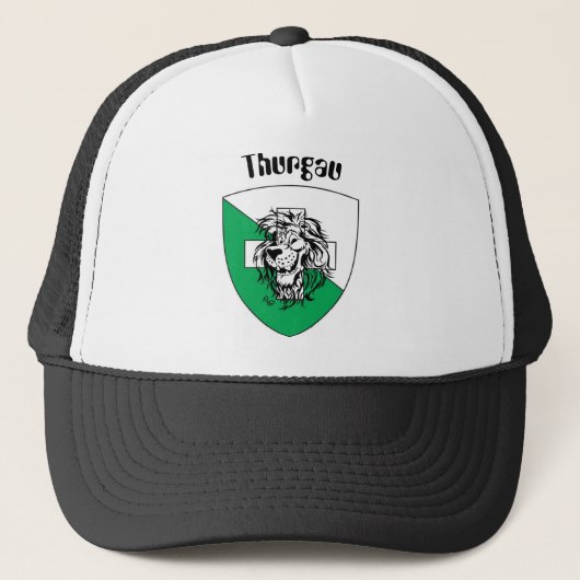 Thurgau Schweiz Suisse Svizzera Zwitserland Mütze Trucker Pet (Voorkant)