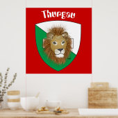 Thurgau Schweiz Zwitserland Poster (Keuken)