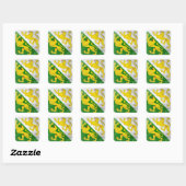 Thurgau Vierkante Sticker (Vel)