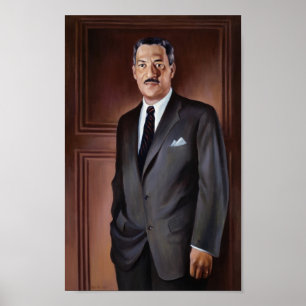 Thurgood Marshall Painting - Betsy Graves Reyneau Poster