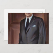 Thurgood Marshall portret van Betsy Graves Reyneau Briefkaart (Voorkant / Achterkant)