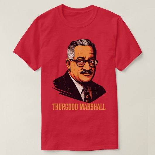 Thurgood Marshall T-shirt (Design voorkant)
