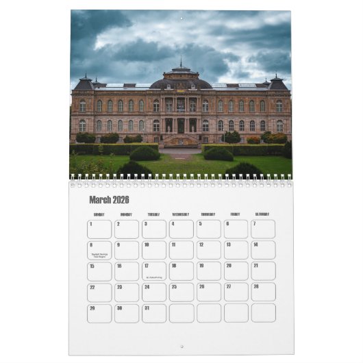 Thüringen-Duitsland kalender (Mar 2026)