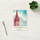 Thüringen Duitsland reisposter Post-it® Notes (Kantoor)