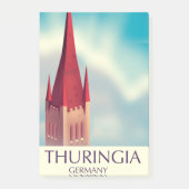 Thüringen Duitsland reisposter Post-it® Notes (Voorkant)