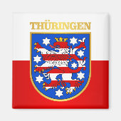 Thuringen (Thuringia) Magneet (Voorkant)