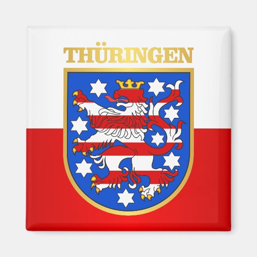 Thuringen (Thuringia) Magneet (Voorkant)