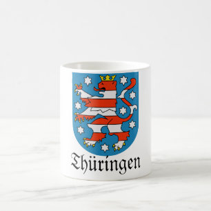 Thüringen Wappen Wapenstaart Koffiemok