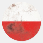 Thuringia Ronde Sticker (Voorkant)