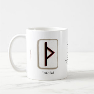 Thurisaz RuneStone 11 oz. Mok