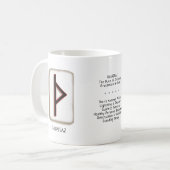 Thurisaz RuneStone Mok (Voorkant links)