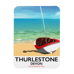 Thurlestone Zuid-Devon reisposter Magneet