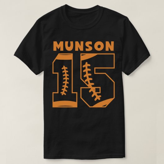 Thurman Munson de ziel van honkbal T-shirt (Design voorkant)