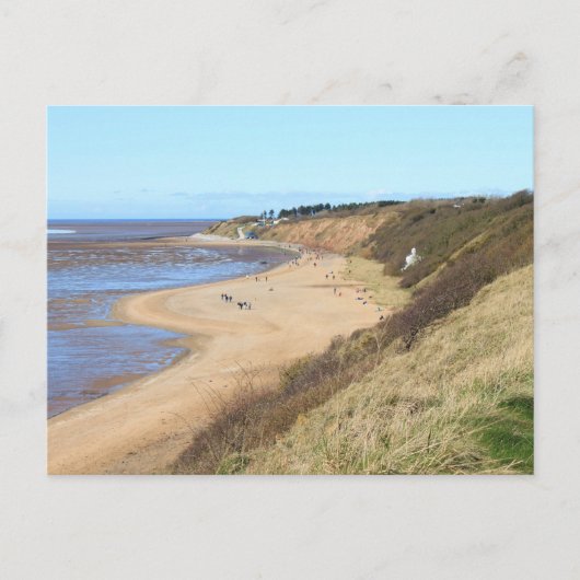 Thurstaston Beach Briefkaart (Voorkant)