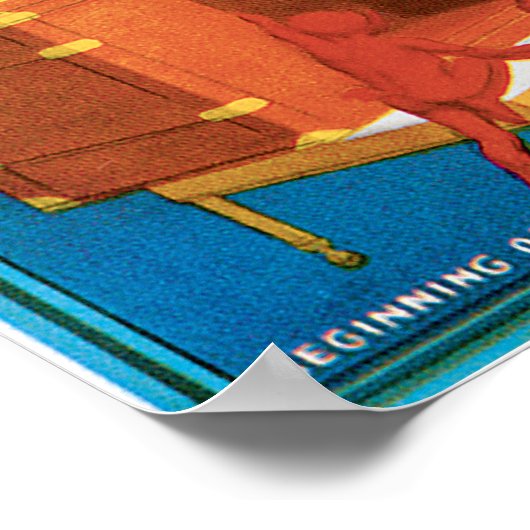 Thurston  1910 Magicisch Poster (Hoek)