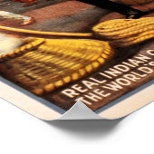 ThURSTON beroemde Magicische Oost-Indische Rope Tr Poster (Hoek)