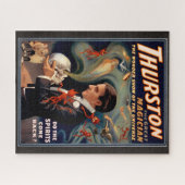 Thurston De Goochelaar Puzzel Vintage Poster (Horizontaal)