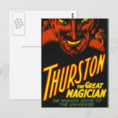 Thurston De Grote! Briefkaart (Voorkant / Achterkant)