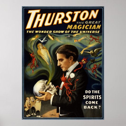 Thurston de grote goochelaar 2 poster (Voorkant)