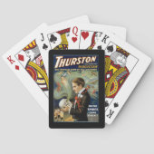 Thurston ~ De grote goochelaar Pokerkaarten (Achterkant)