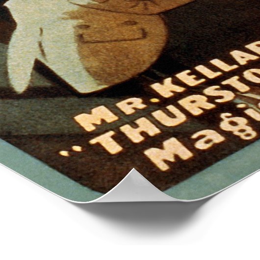 Thurston de grote goochelaar poster (Hoek)