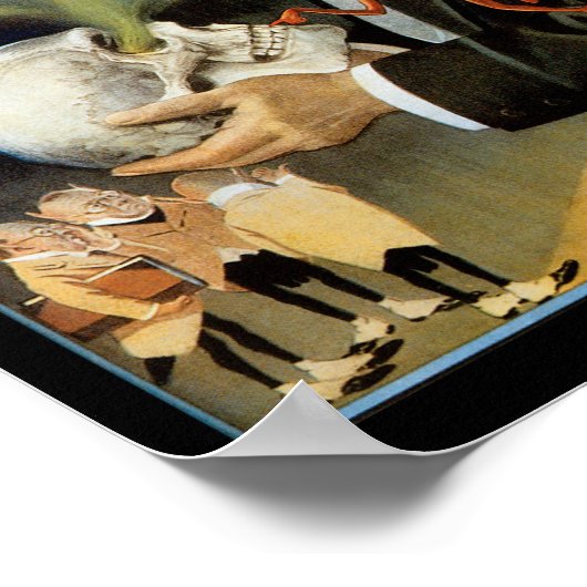 Thurston ~ De grote goochelaar Poster (Hoek)