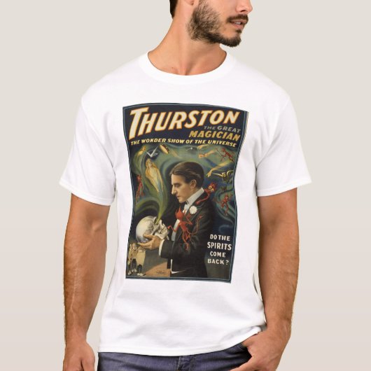 Thurston de Grote - Komen de Geesten terug? T-shirt (Voorkant)