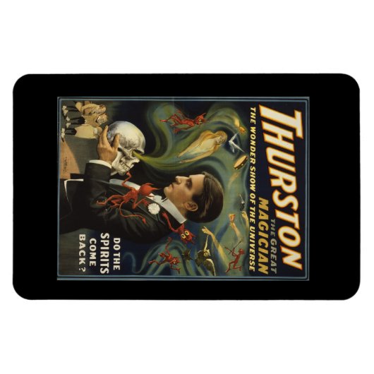 Thurston de Grote Magician Spirits Magnet Magneet (Horizontaal)